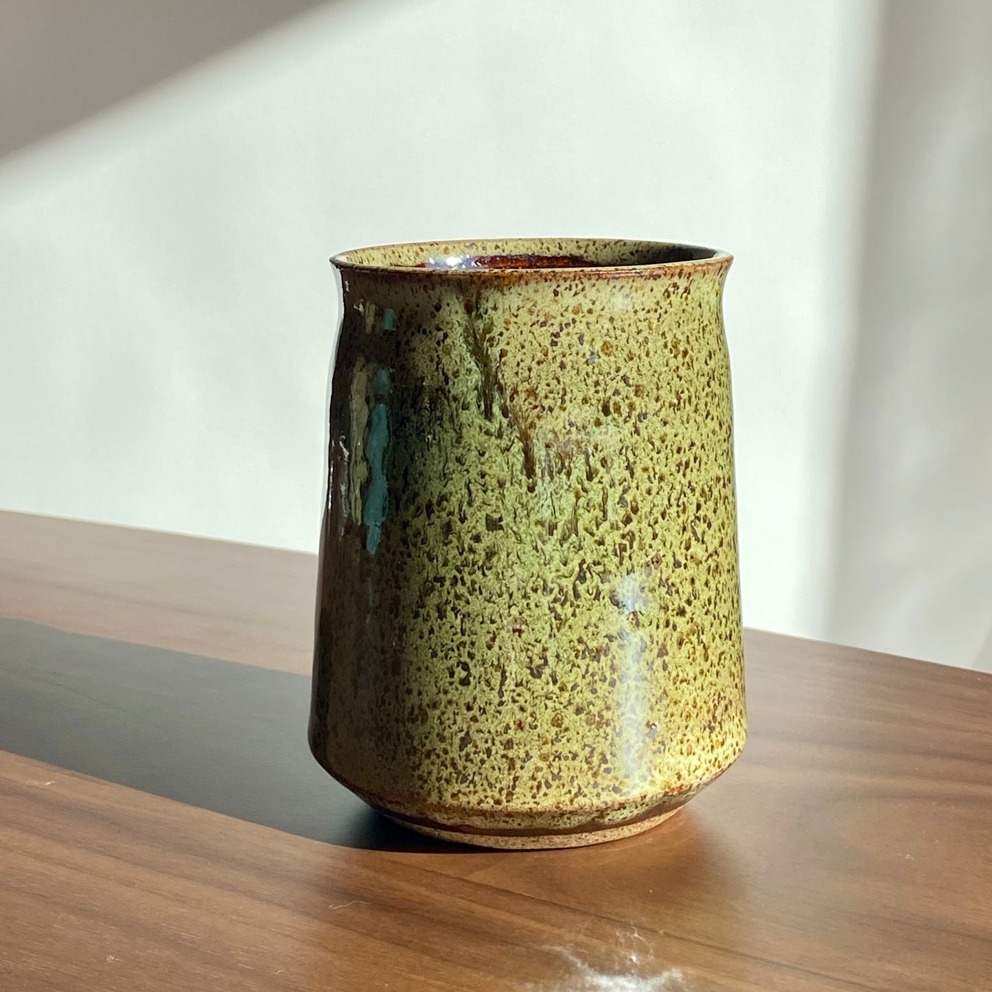 Grandma's Basement Green Textured Tumbler