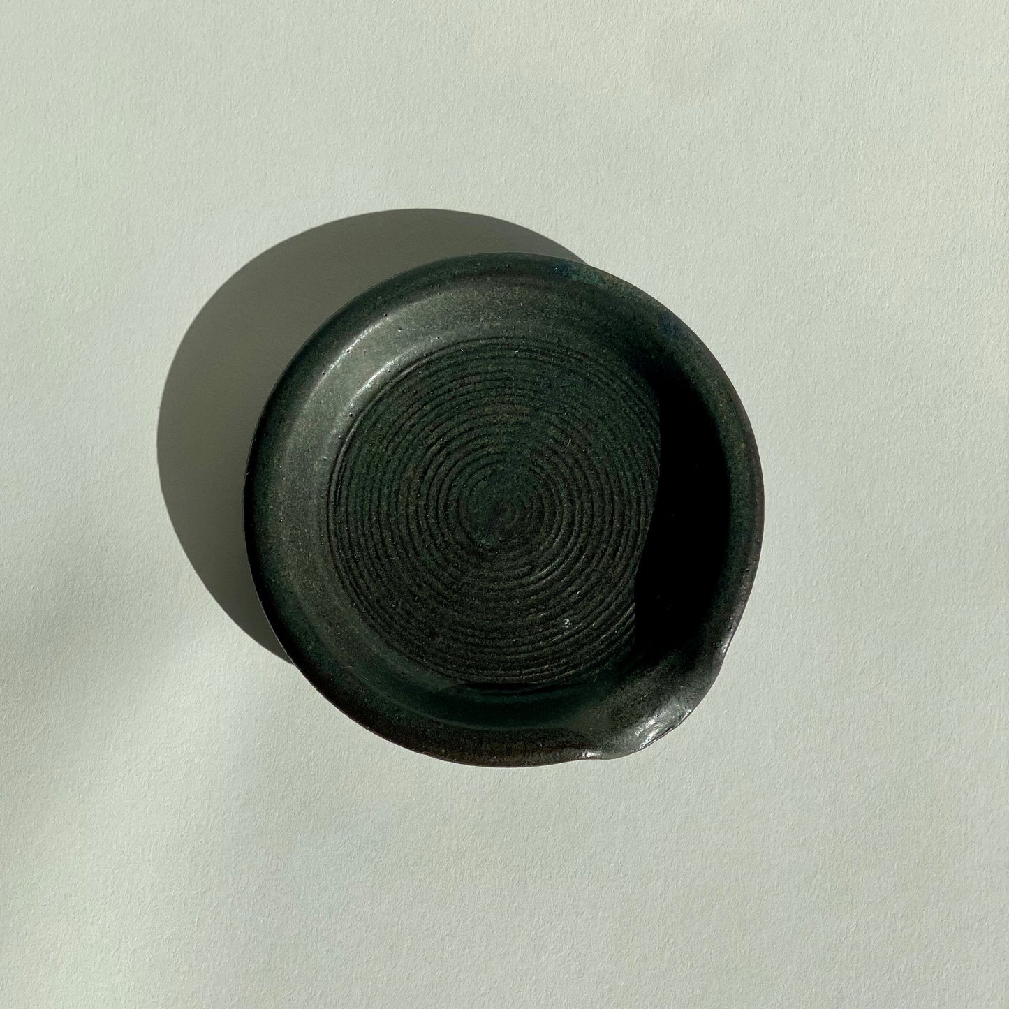 Petite Matte Black Spoon Rest