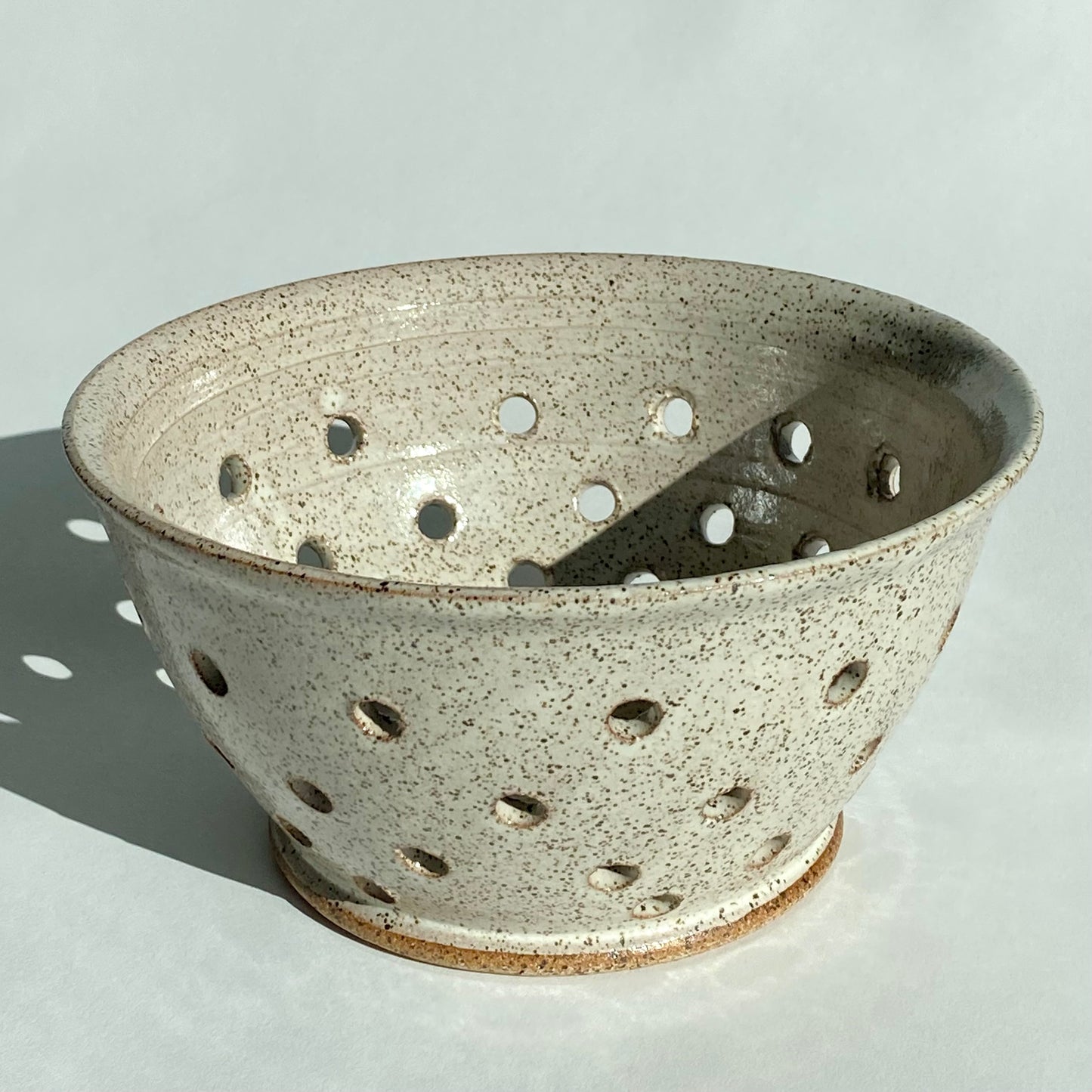 Berry Bowl in Waxy White Glaze