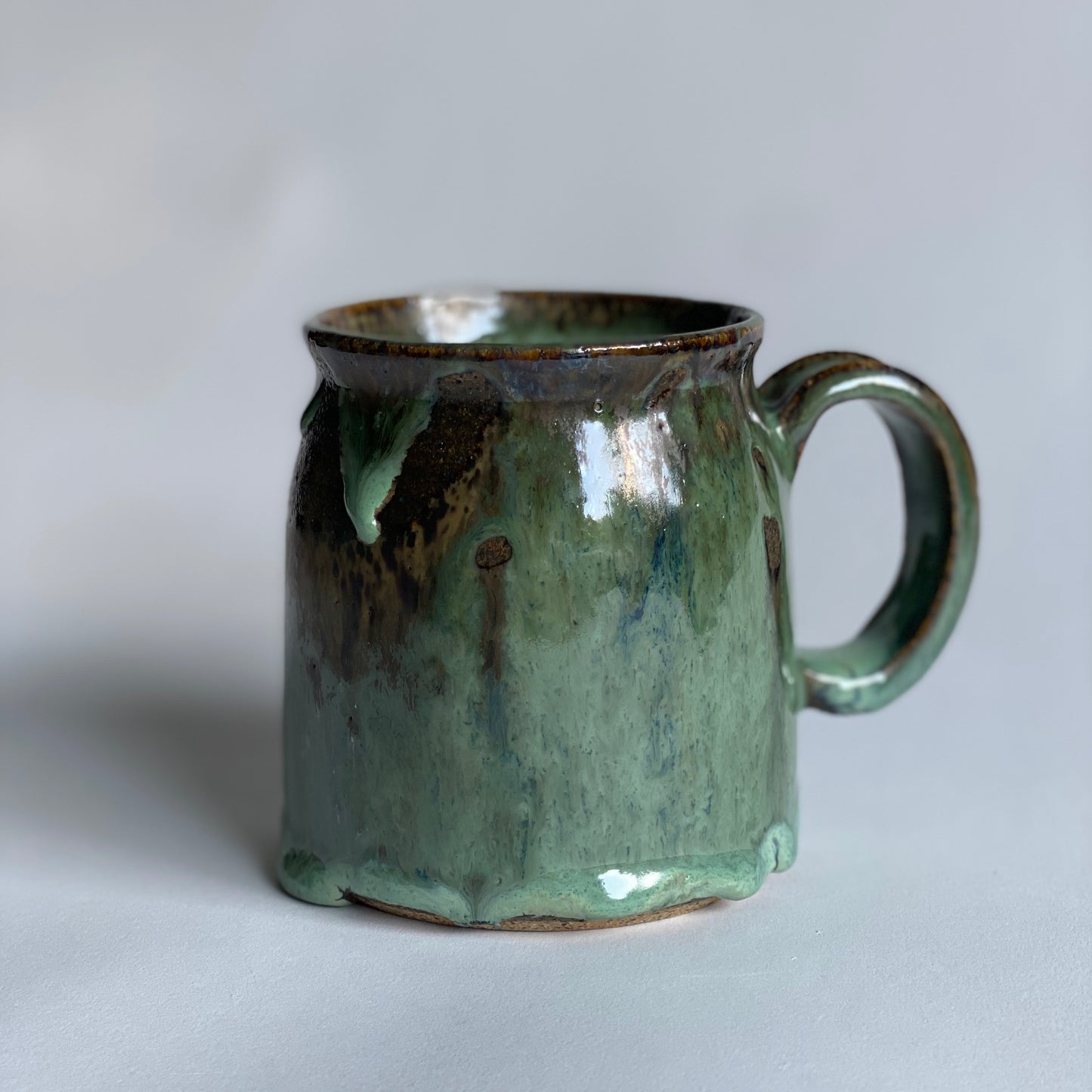 Drippy Mug in Great Lakes Green