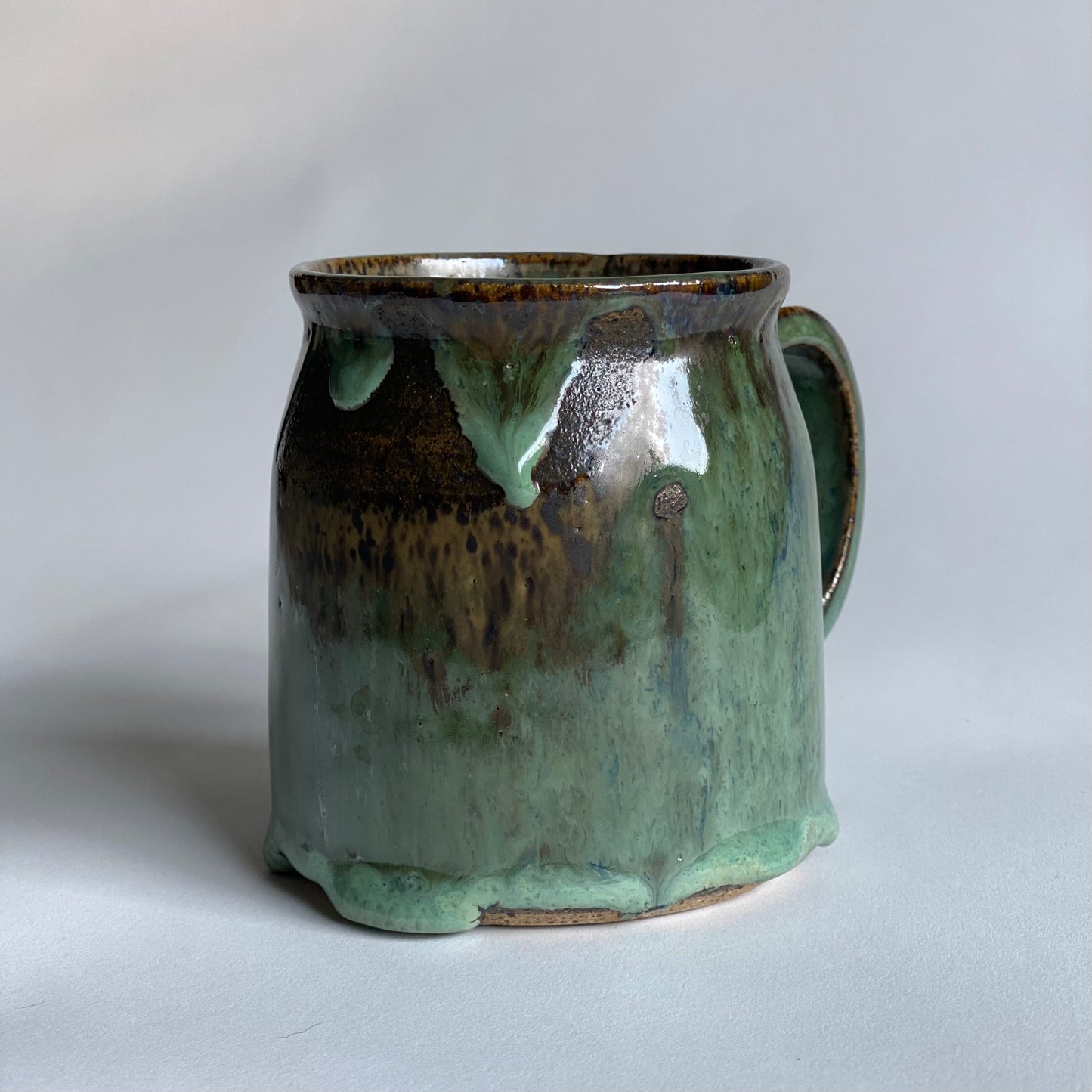 Drippy Mug in Great Lakes Green