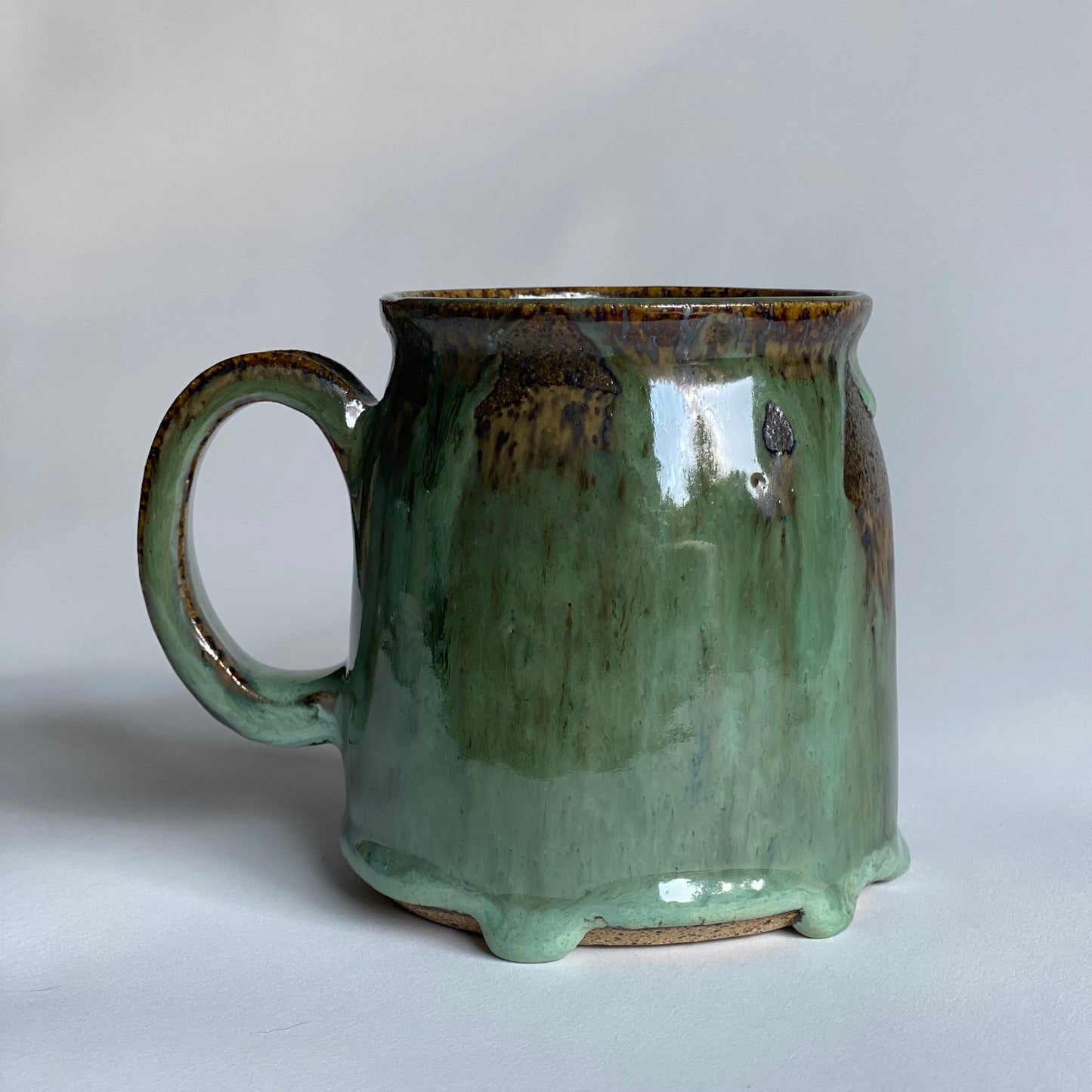 Drippy Mug in Great Lakes Green