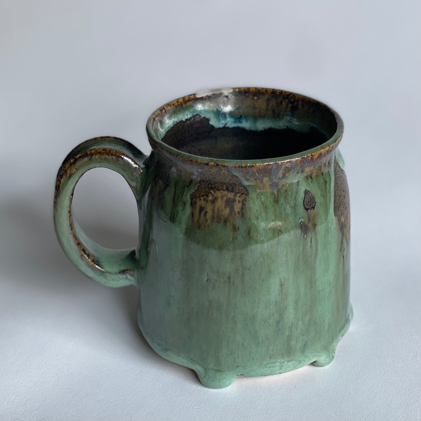 Drippy Mug in Great Lakes Green