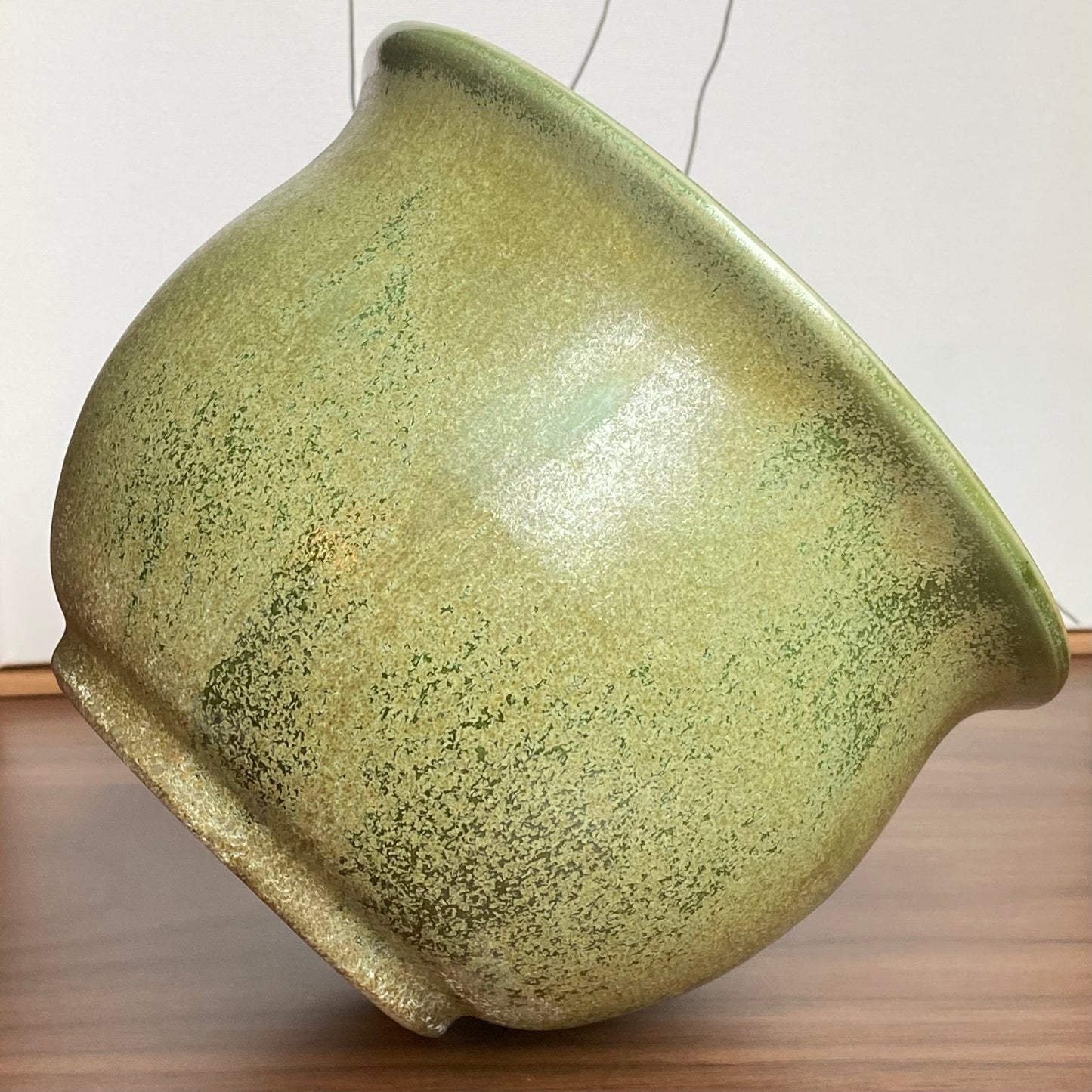 Planter in Moss Green Glaze